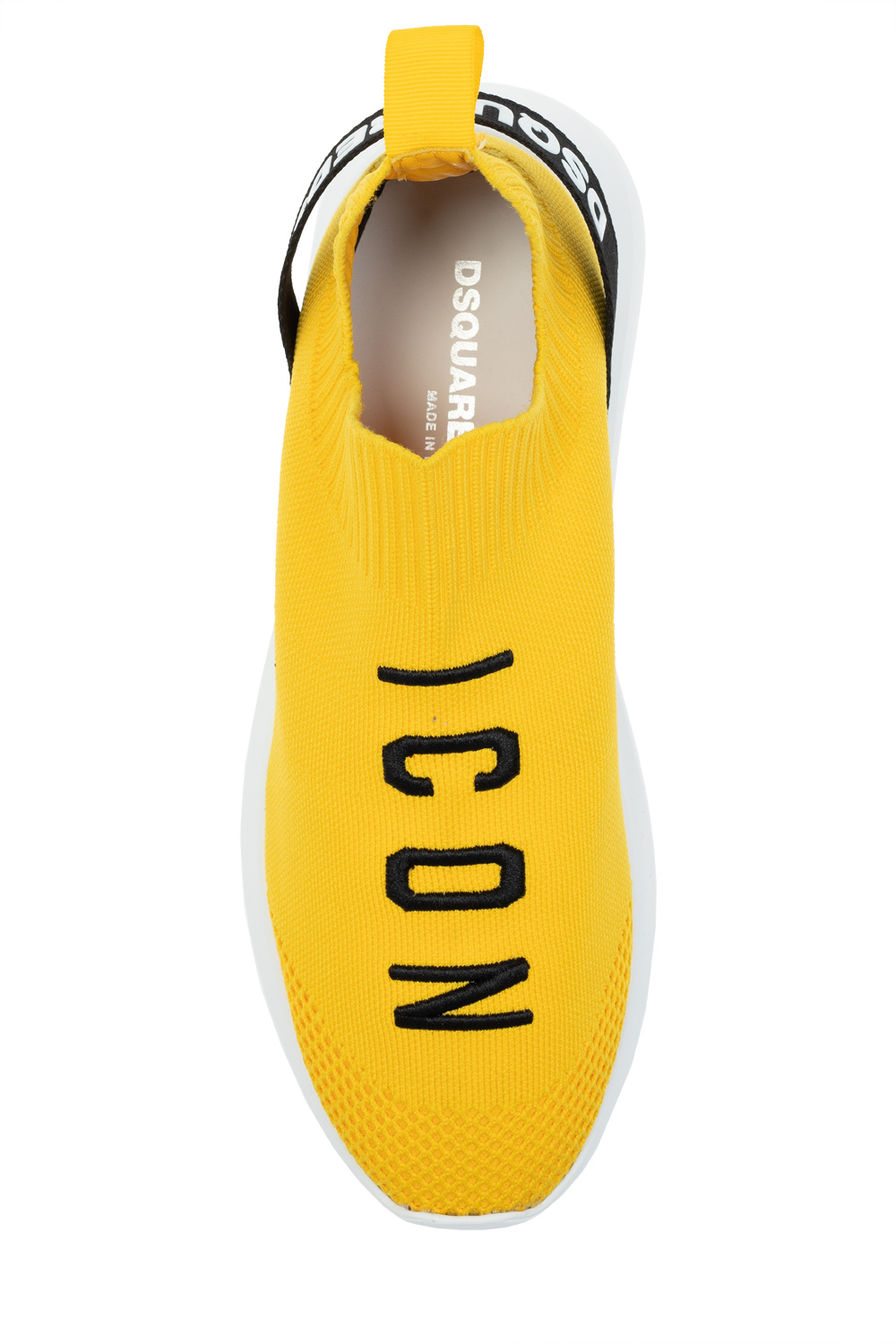 スニーカー DSQUARED2 Woman Sneakers Yellow Cream SNW035425107398 5069 Dsquared2 Outlet: Sneakers woman - Yellow Cream | Dsquared2